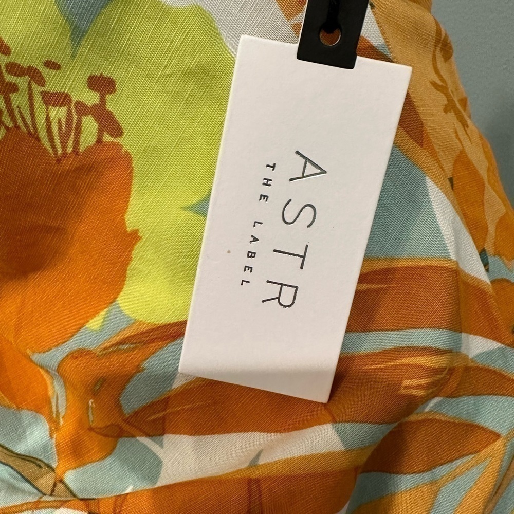 ASTR the label Tropical Floral Ruffle Mini Dress - medium - Picture 5 of 6